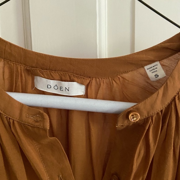 Joan Maxi Dress In Mustard Foxtail - Picture 2 of 4